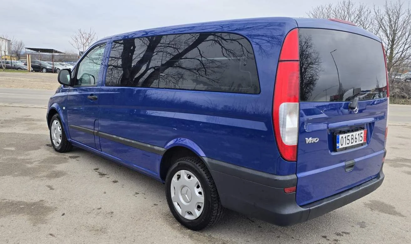 Mercedes-Benz Vito 111/2.2CDI, 9места, Климатик, Дълга база, снимка 6 - Бусове и автобуси - 54615628