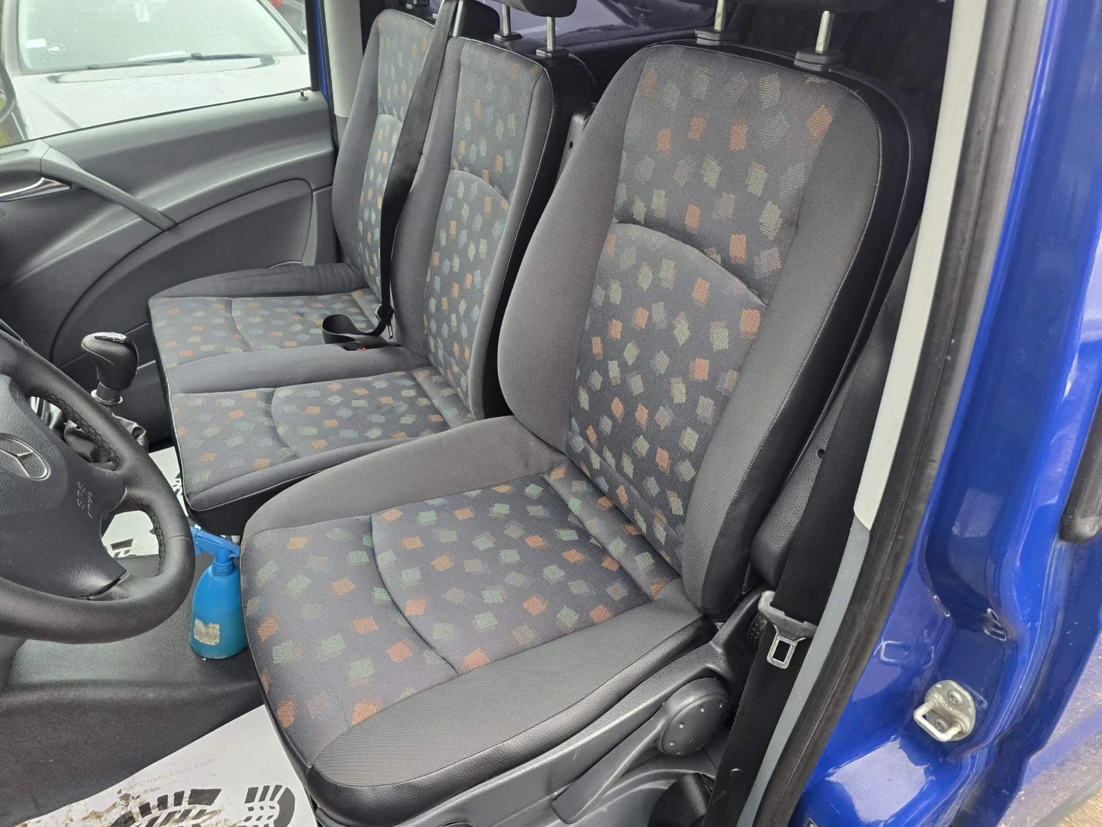 Mercedes-Benz Vito 111/2.2CDI, 9места, Климатик, Дълга база, снимка 9 - Бусове и автобуси - 54615628
