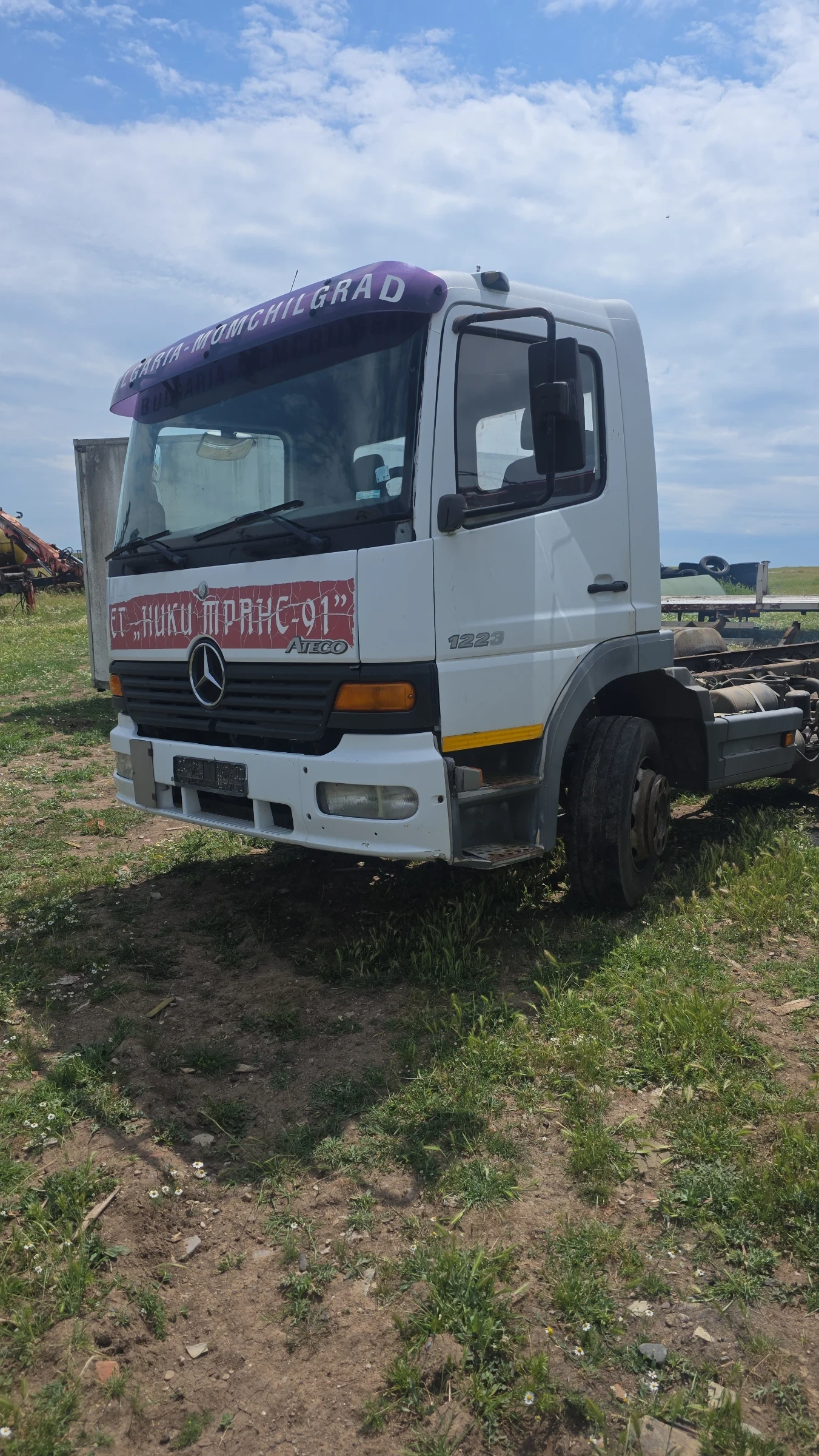 Mercedes-Benz Atego 1223 бързи бавни