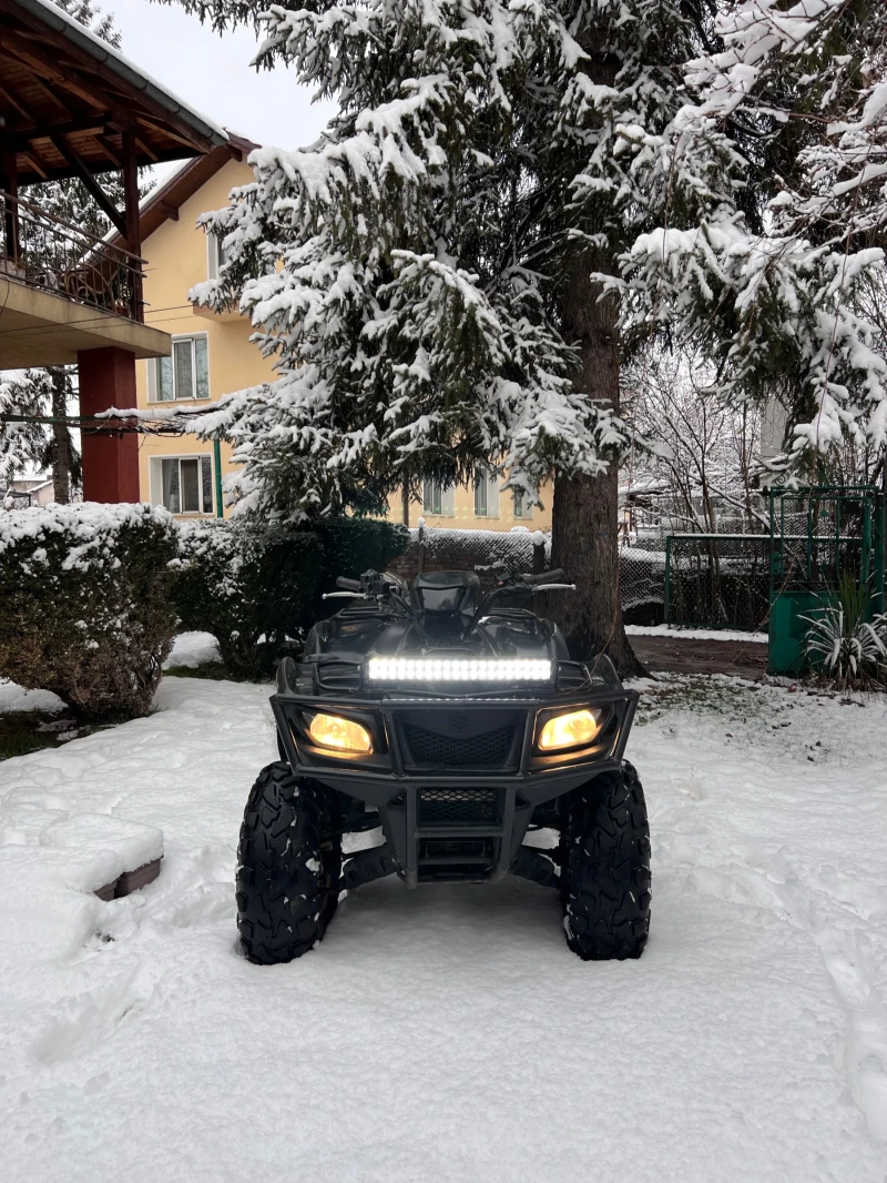 Suzuki KingQuad Лед бар, рол бар, подгряване на ръкохватките, снимка 2 - Мотоциклети и мототехника - 48642856