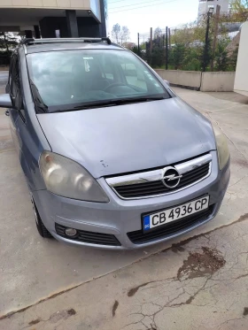 Обява за продажба на Opel Zafira 1.6, Фабричен метан, 7-местен  ~4 300 лв. - изображение 1