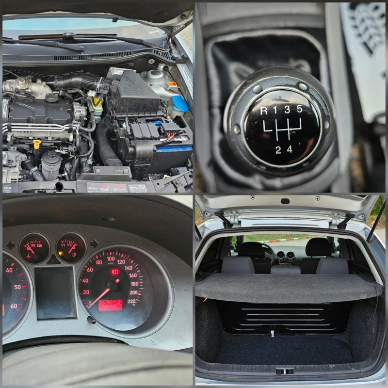 Seat Ibiza 1.4 Tdi Facelift/Klima, снимка 16 - Автомобили и джипове - 51188131