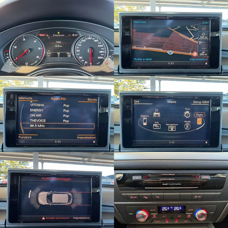 Audi A6 2.0TDI* 177ps* BOSE* КОЖА* НАВИ* , снимка 13 - Автомобили и джипове - 53039846