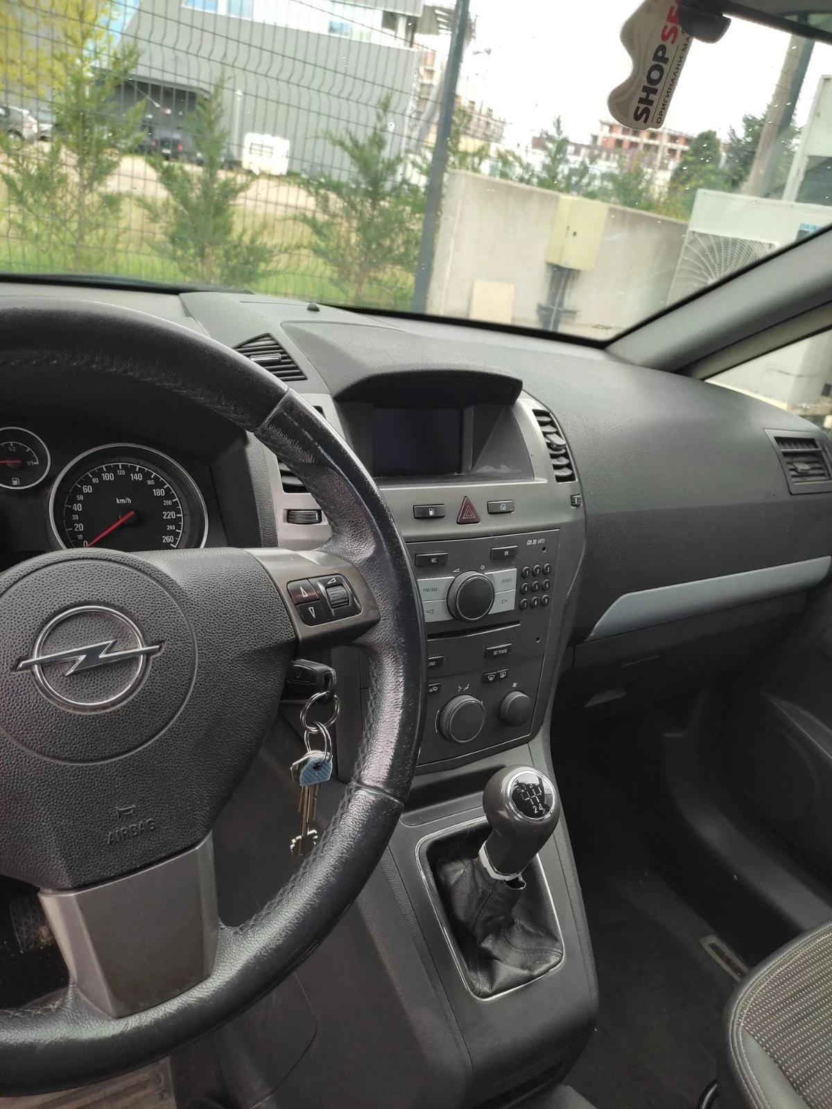 Opel Zafira 1.6, Фабричен метан, 7-местен  - изображение 2
