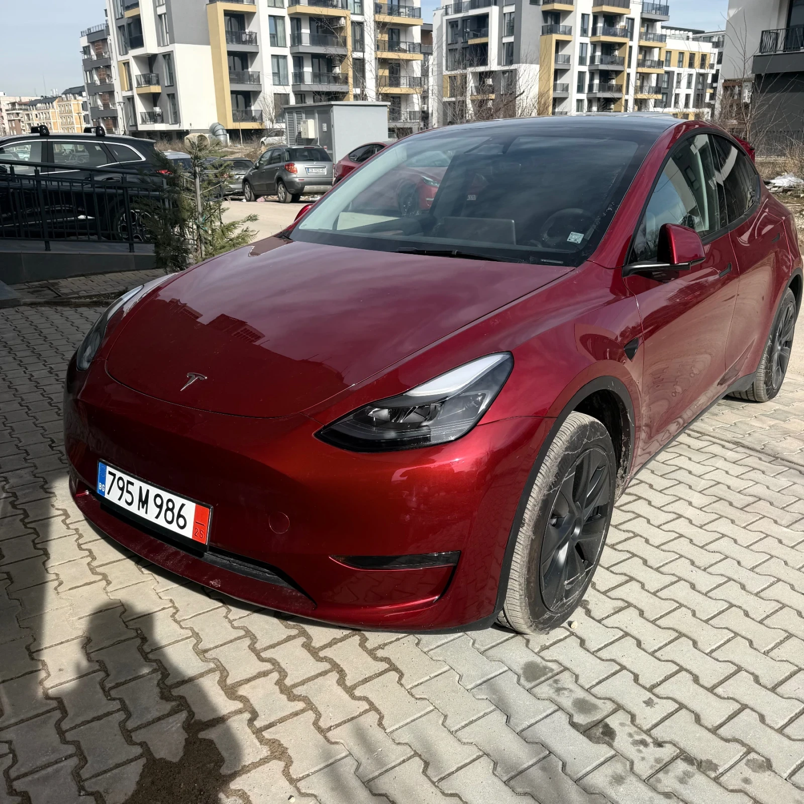 Tesla Model Y 2025 Long Range 12500 km Гаранция, снимка 7 - Автомобили и джипове - 54113492