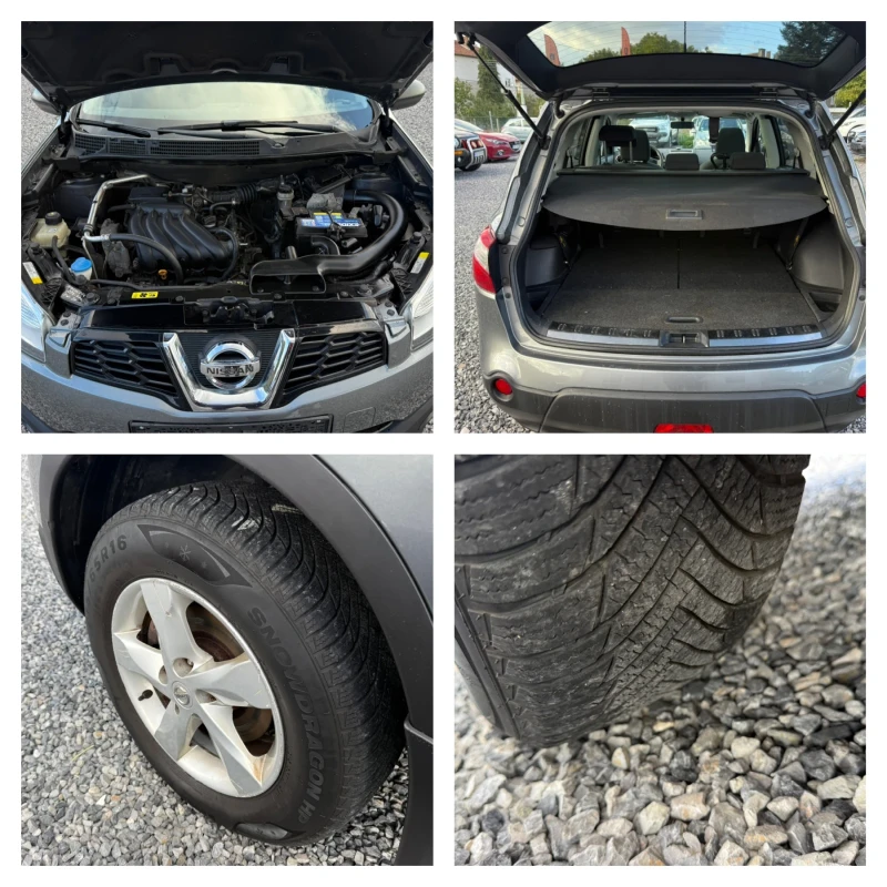 Nissan Qashqai + 2 | 1.6 бензин | 7 места | Панорама , снимка 17 - Автомобили и джипове - 51955739