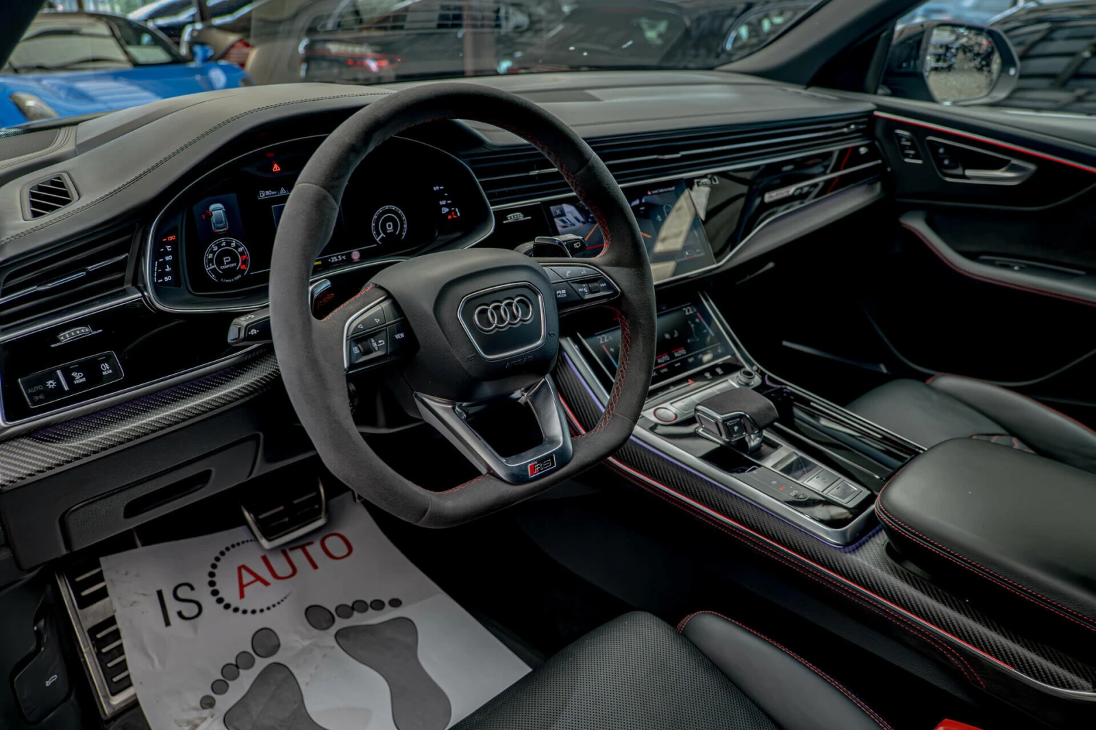 Audi RSQ8 4.0TFSI/Bang&Olufsen/Обдухване/Камера360/HuD/Керам - изображение 8