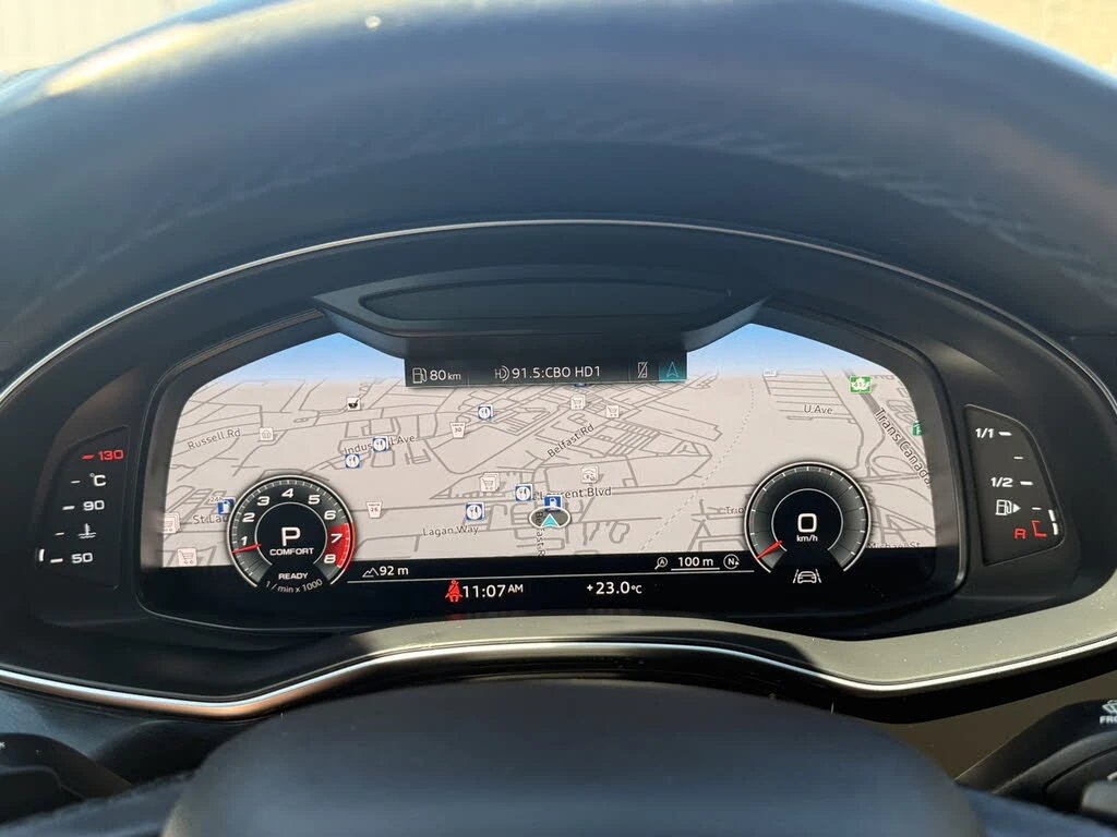 Audi Q7 55TFSI* BLACK OPTIC* ПАНОРАМА* ОБДУХВАНЕ* 360 CAM, снимка 9 - Автомобили и джипове - 55032768