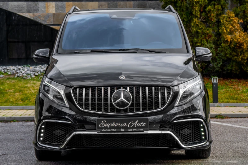 Mercedes-Benz V 220 d* LONG* BUSINESS CLASS* EXCLUSIVE* TV* LED* , снимка 8 - Бусове и автобуси - 53489726
