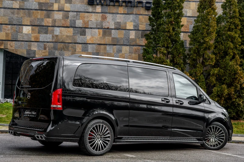 Mercedes-Benz V 220 d* LONG* BUSINESS CLASS* EXCLUSIVE* TV* LED* , снимка 5 - Бусове и автобуси - 53489726