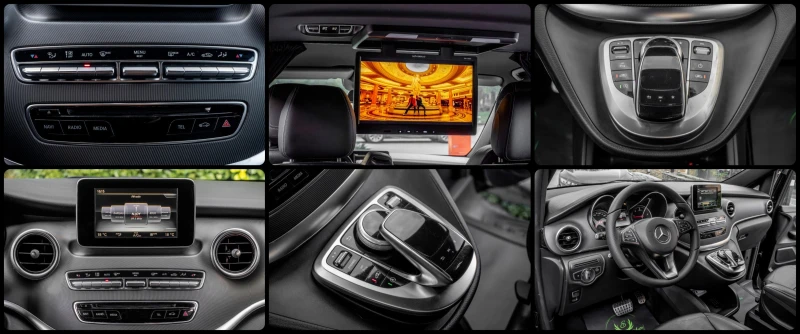 Mercedes-Benz V 220 d* LONG* BUSINESS CLASS* EXCLUSIVE* TV* LED* , снимка 17 - Бусове и автобуси - 53489726