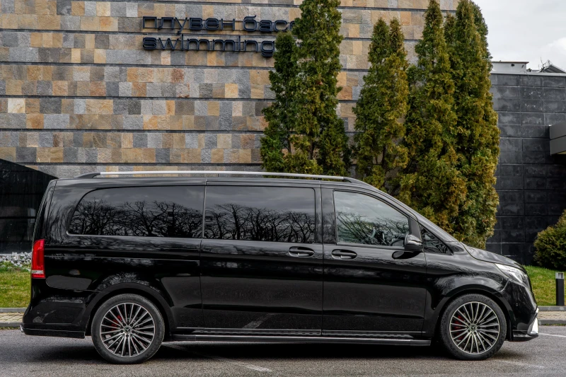 Mercedes-Benz V 220 d* LONG* BUSINESS CLASS* EXCLUSIVE* TV* LED* , снимка 6 - Бусове и автобуси - 53489726