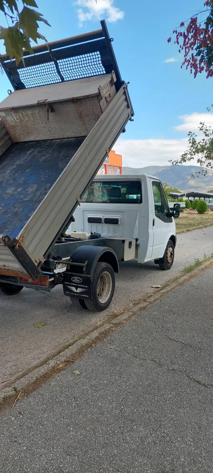Ford Transit 2.4 tdci тристранен Б категория, снимка 12 - Бусове и автобуси - 56256254