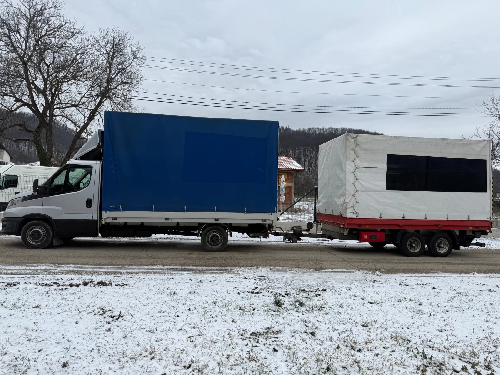 Iveco 35S18 КОМПОЗИЦИЯ Б+ Е ДО 3.5Т БОРД, снимка 1