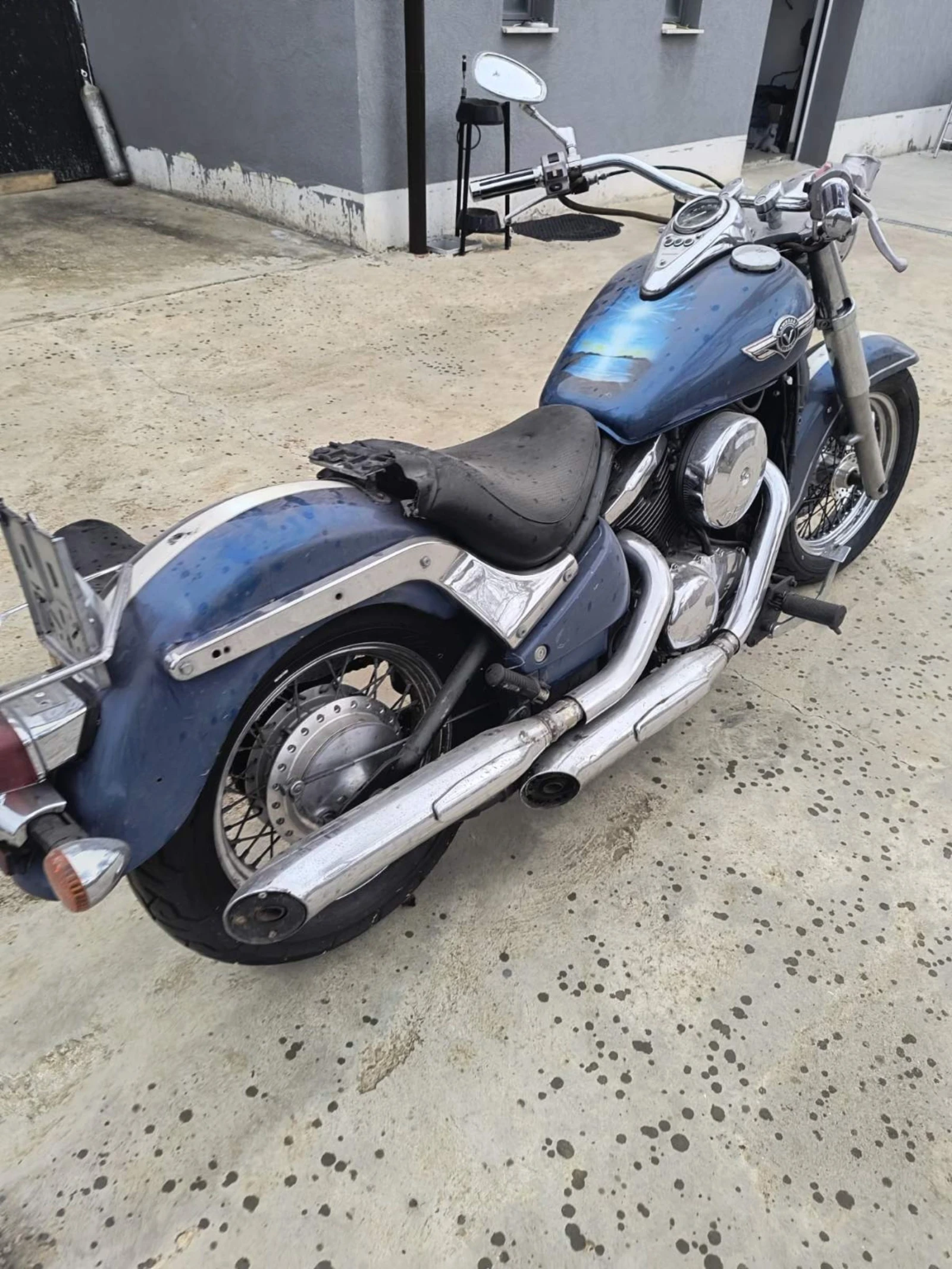 Kawasaki Vulcan Двиг-л за смяна.Проект Само На вайбър., снимка 4 - Мотоциклети и мототехника - 54693283