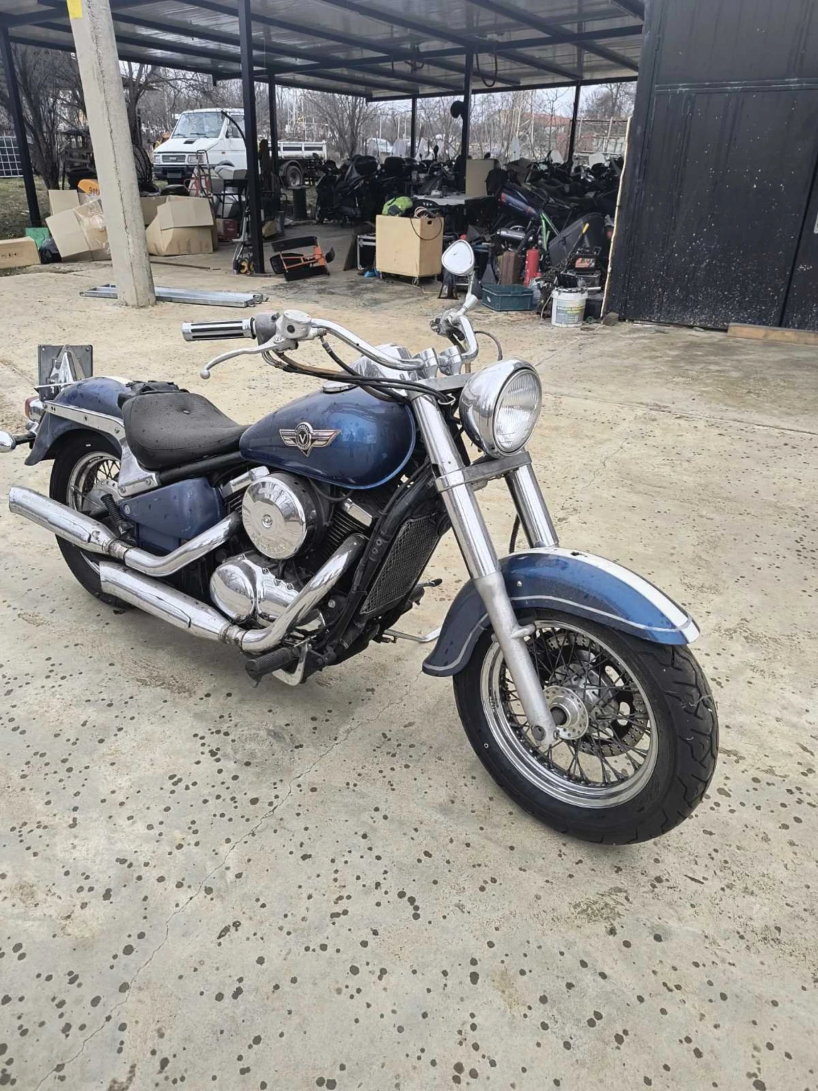 Kawasaki Vulcan Проект Само На вайбър.