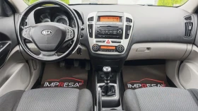 Обява за продажба на Kia Ceed 1.6i ГАЗ 126кс.164000хил.км.!!! ~7 999 лв. - изображение 9