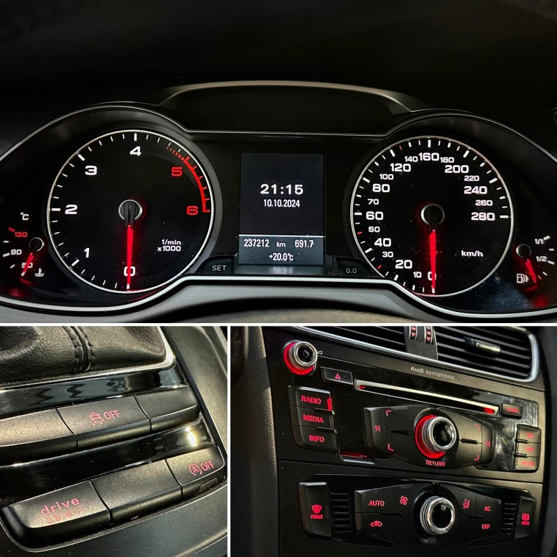 Audi A4 2.0 TDI 177к.с./NAVI/LED/DRIVE SELECT /ЛИЗИНГ, снимка 14 - Автомобили и джипове - 47540468