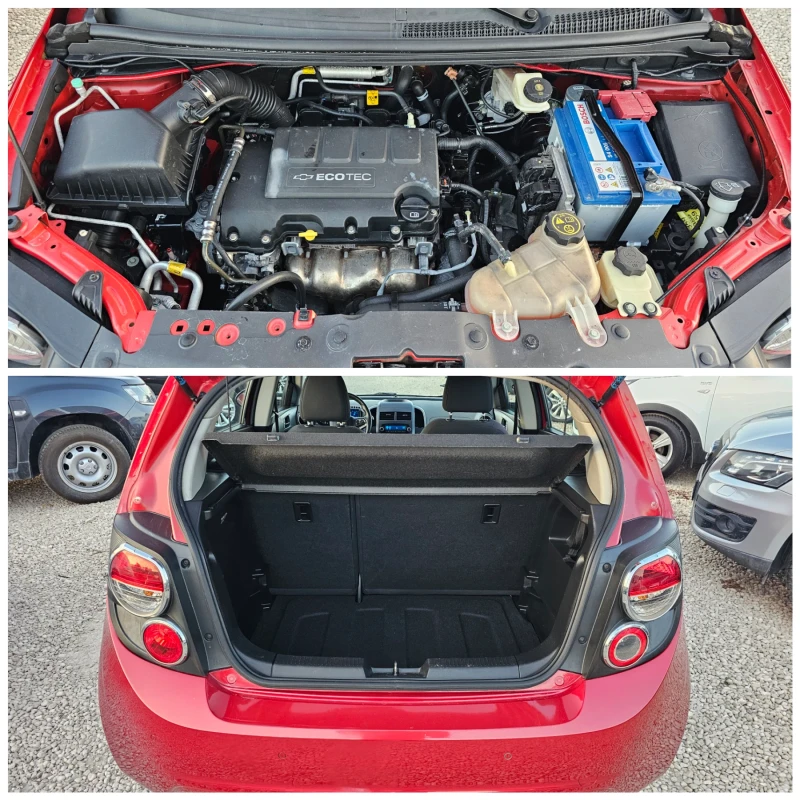 Chevrolet Aveo 1.4i, АВТОМАТИК , снимка 15 - Автомобили и джипове - 51738371