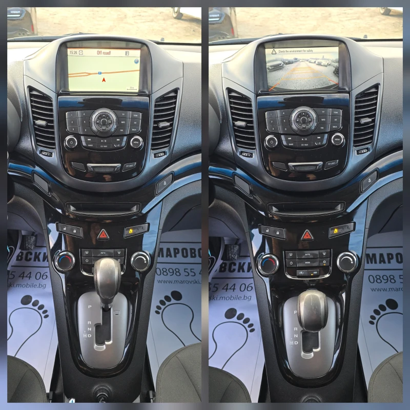 Chevrolet Orlando 2.0 TD AUTOMATIC NAVI CAMERA TOP 7 MECTA, снимка 8 - Автомобили и джипове - 52286227