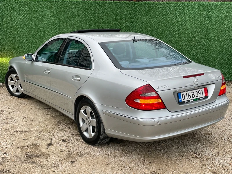 Mercedes-Benz E 270 AVANTARDE/СЕРВИЗНА ИСТ./ГЕРМАНИЯ/НОВО SBC, снимка 6 - Автомобили и джипове - 52664739