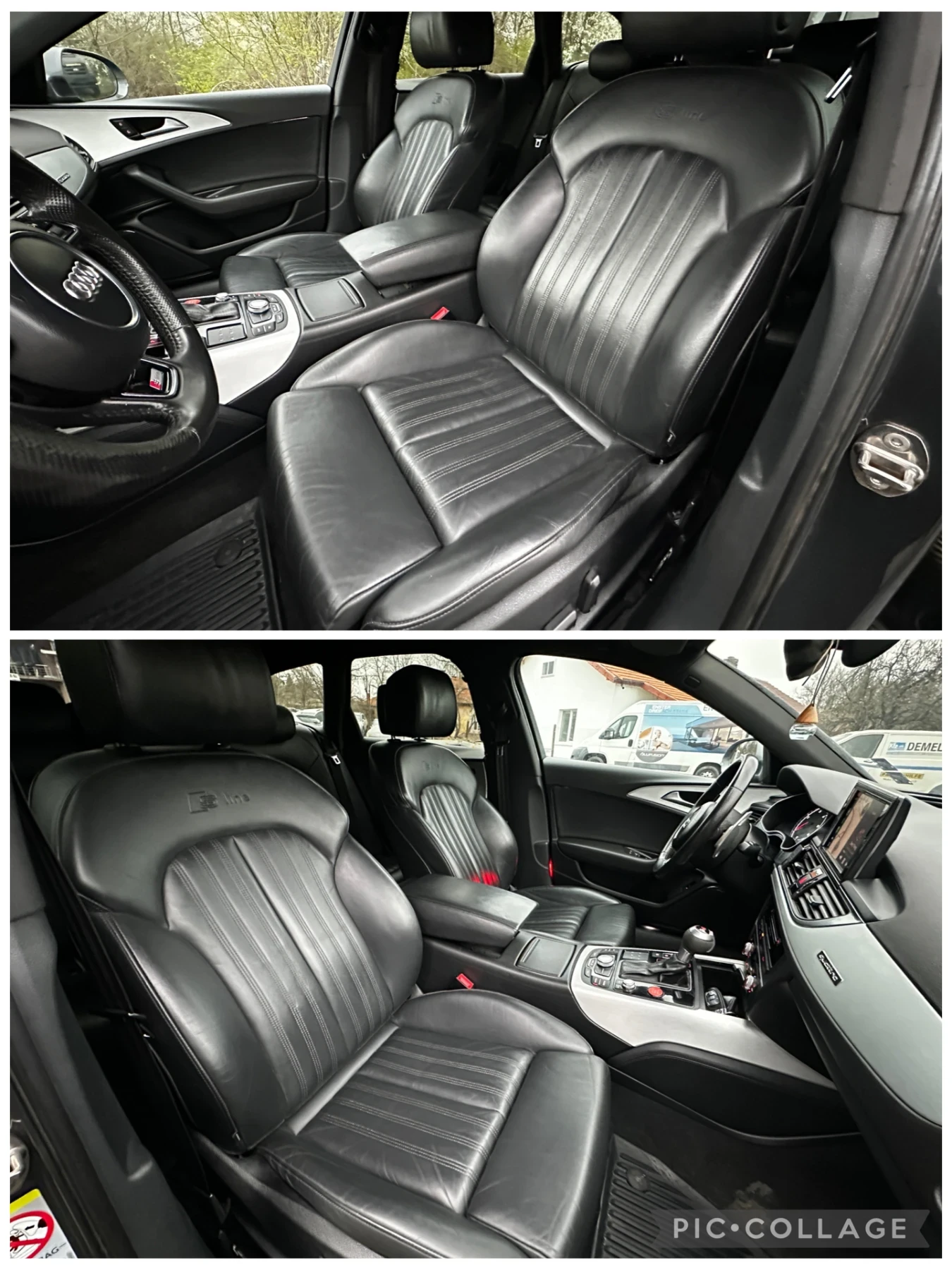 Audi A6 3.0BITDI* * S-LINE* * LED, снимка 11 - Автомобили и джипове - 54071888