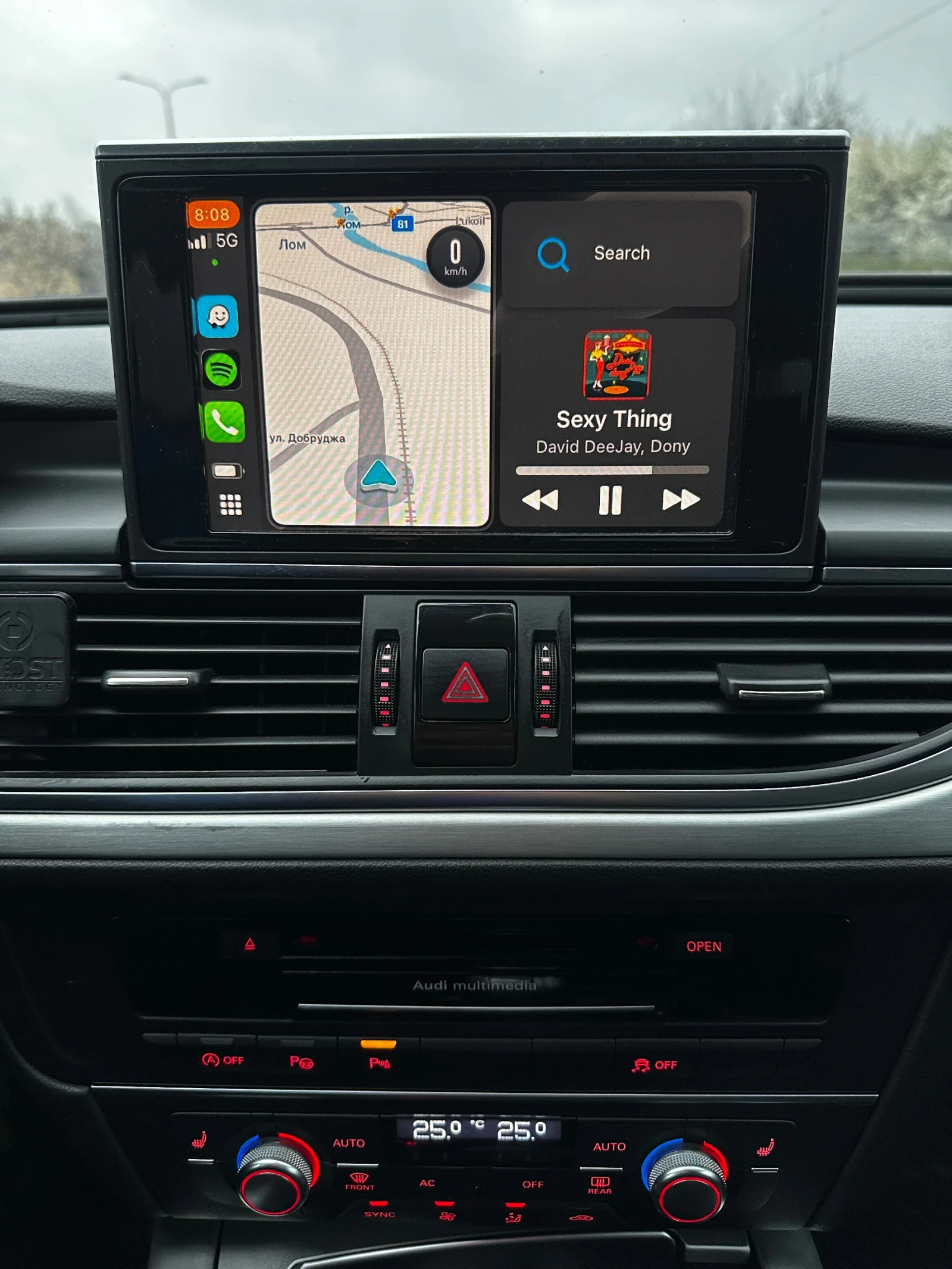 Audi A6 3.0BITDI* * S-LINE* * LED, снимка 8 - Автомобили и джипове - 54071888