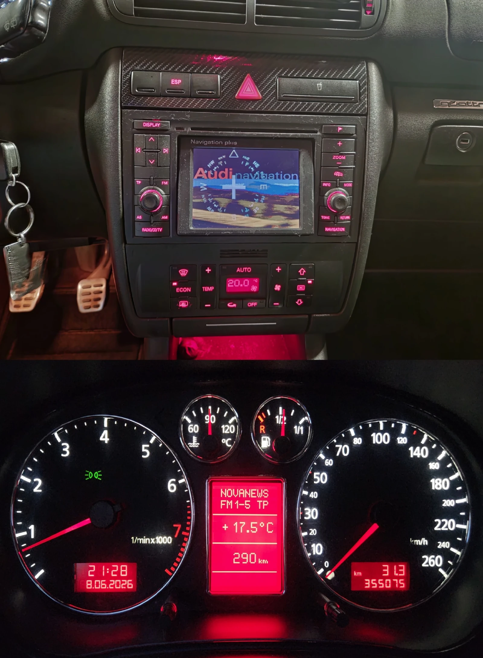 Audi A3 1.8T Quattro, снимка 13 - Автомобили и джипове - 54836725