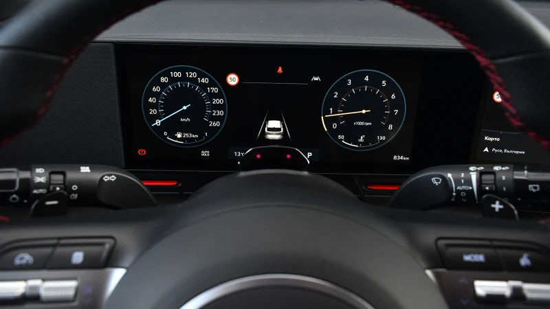 Hyundai Kona 1.6 T-GDI N Line Automatic, снимка 12 - Автомобили и джипове - 52415869