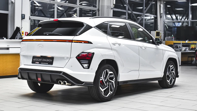 Hyundai Kona 1.6 T-GDI N Line Automatic, снимка 6 - Автомобили и джипове - 52415869