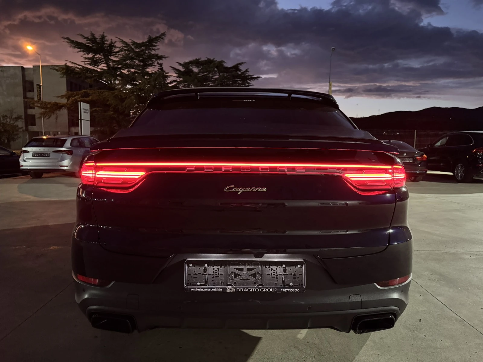 Porsche Cayenne 462ps* e-hybrid* Coupe* BOSE* Пано* Вакуум* Обдух* - изображение 9