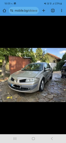 Renault Megane Колата се продава цяла за части - 1200 лв. - 89657854 3