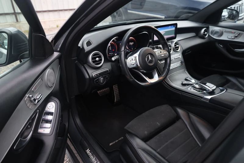 Mercedes-Benz C 220 d AMG 360  Virtual KeyGO DISTR BURM PANO #iCarbg, снимка 11 - Автомобили и джипове - 51822309