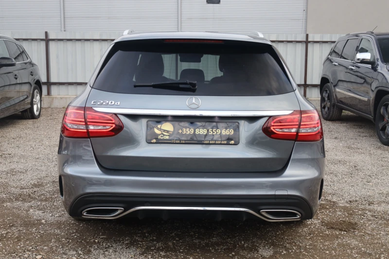 Mercedes-Benz C 220 d AMG 360  Virtual KeyGO DISTR BURM PANO #iCarbg, снимка 5 - Автомобили и джипове - 51822309