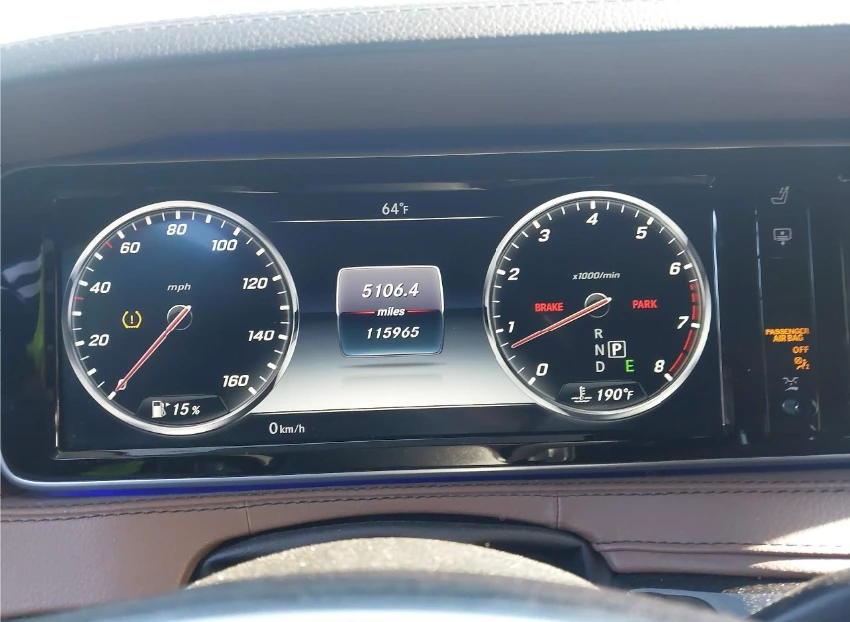 Mercedes-Benz S 550 Burmester* Дистроник* Масаж* 9G-Tronic* Въздух*  - изображение 8