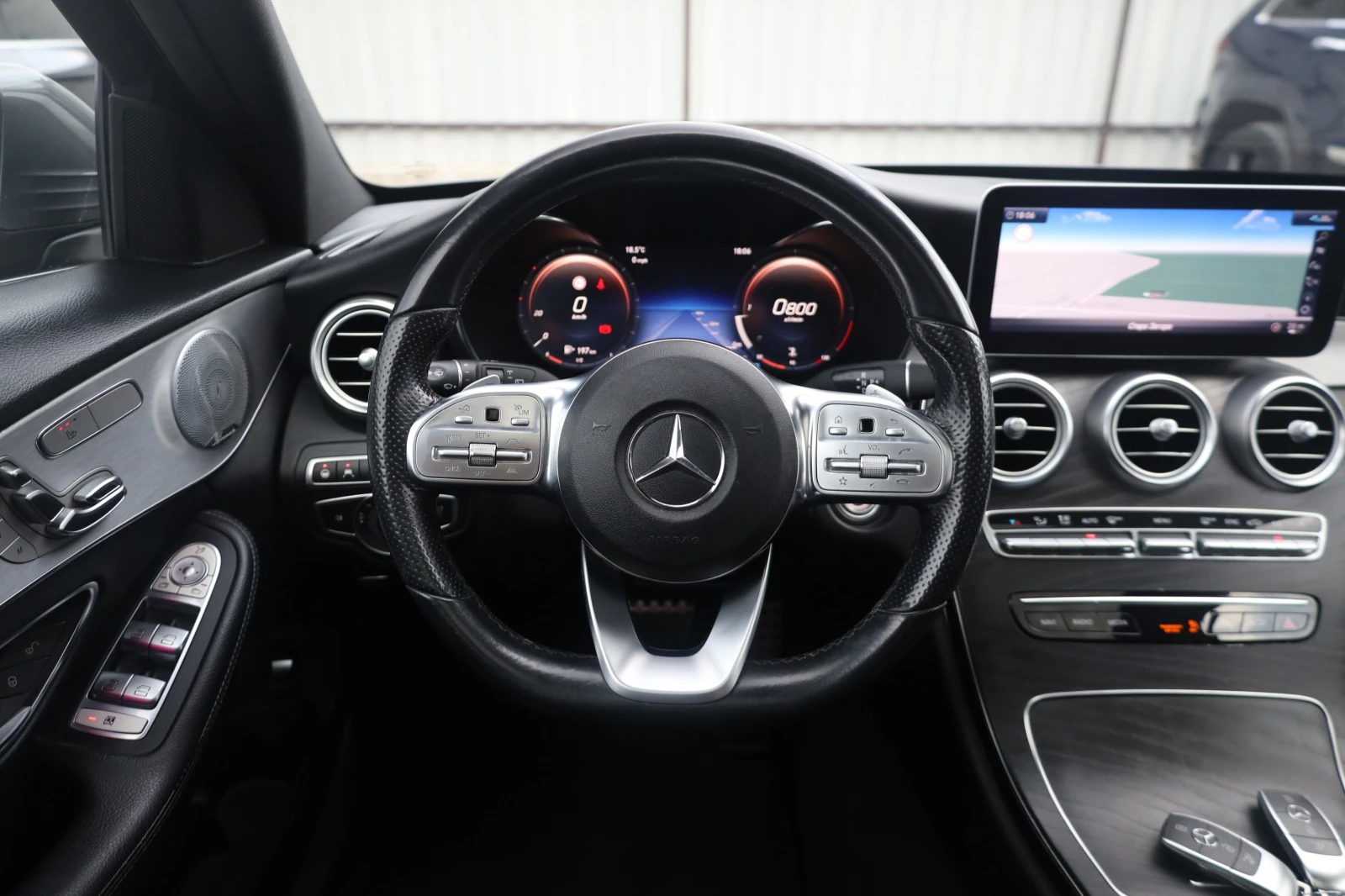 Mercedes-Benz C 220 d AMG 360  Virtual KeyGO DISTR BURM PANO #iCarbg | Mobile.bg   13