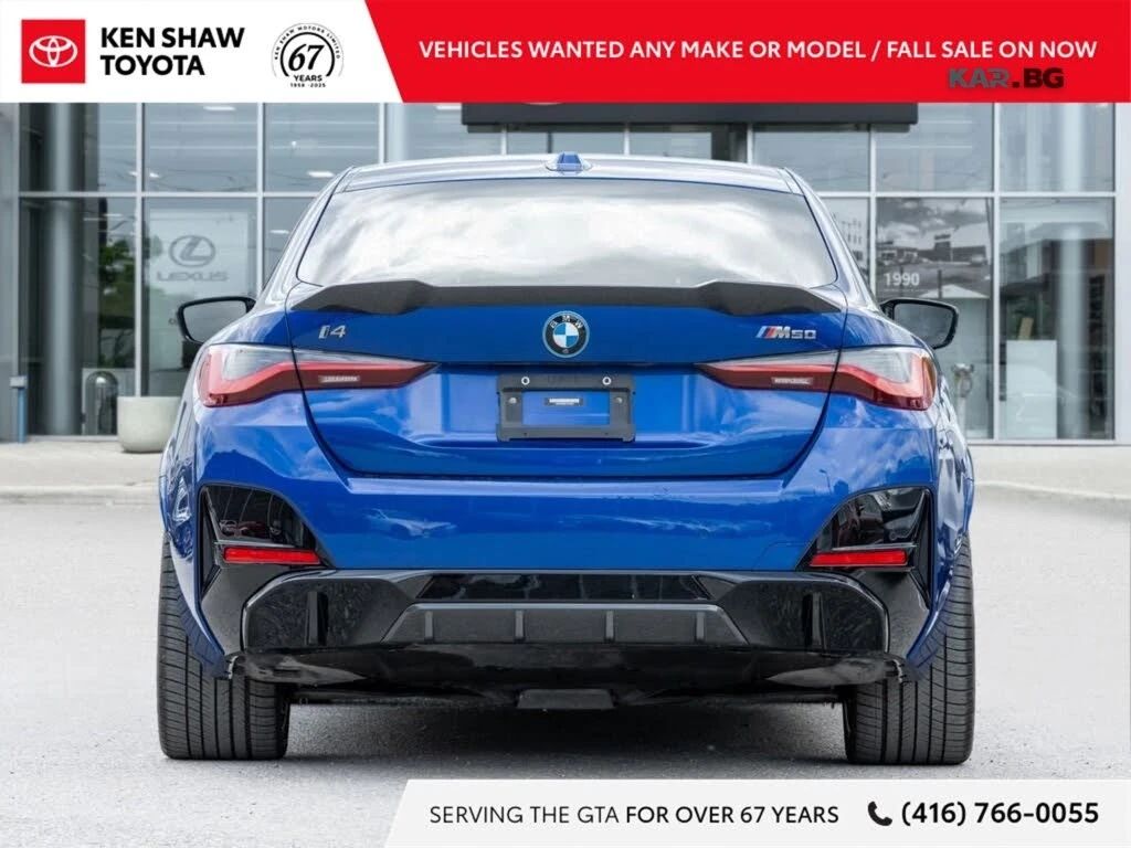 BMW i4 * M50* xDrive* КОЖА* ПОДГРЕВ* ПАНОРАМА* КАМЕРА* KE, снимка 6 - Автомобили и джипове - 55061422
