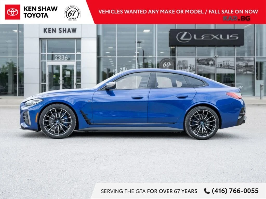 BMW i4 * M50* xDrive* КОЖА* ПОДГРЕВ* ПАНОРАМА* КАМЕРА* KE, снимка 3 - Автомобили и джипове - 55061422