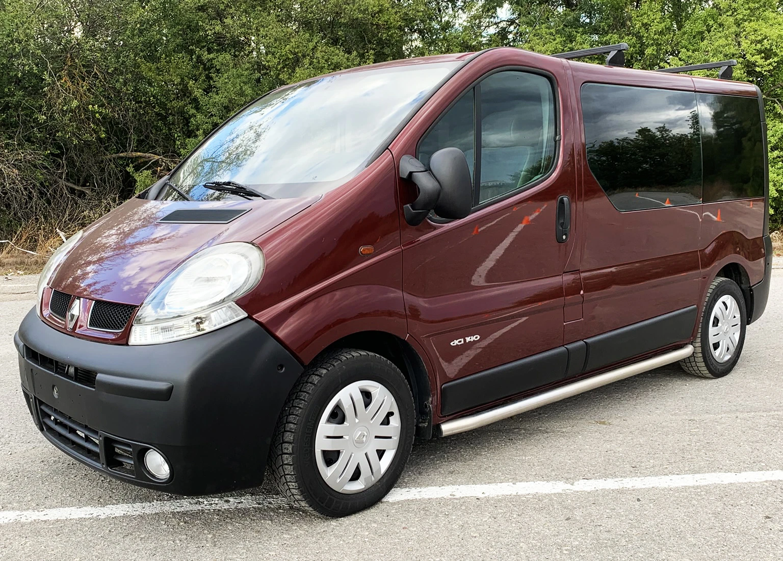 Renault Trafic 2.5 DCI 135 к.с. 5 места 6 ск. КЛИМАТИК, снимка 9 - Бусове и автобуси - 55979268