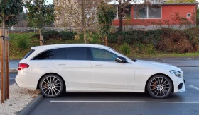 Mercedes-Benz C 220 * Видео* Full AMG line, Distronic, Head-Up, снимка 1