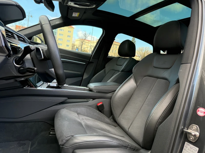 Audi E-Tron Quattro* 95Kwh* Sportback* Pano* S-Line* 360, снимка 9 - Автомобили и джипове - 53526478