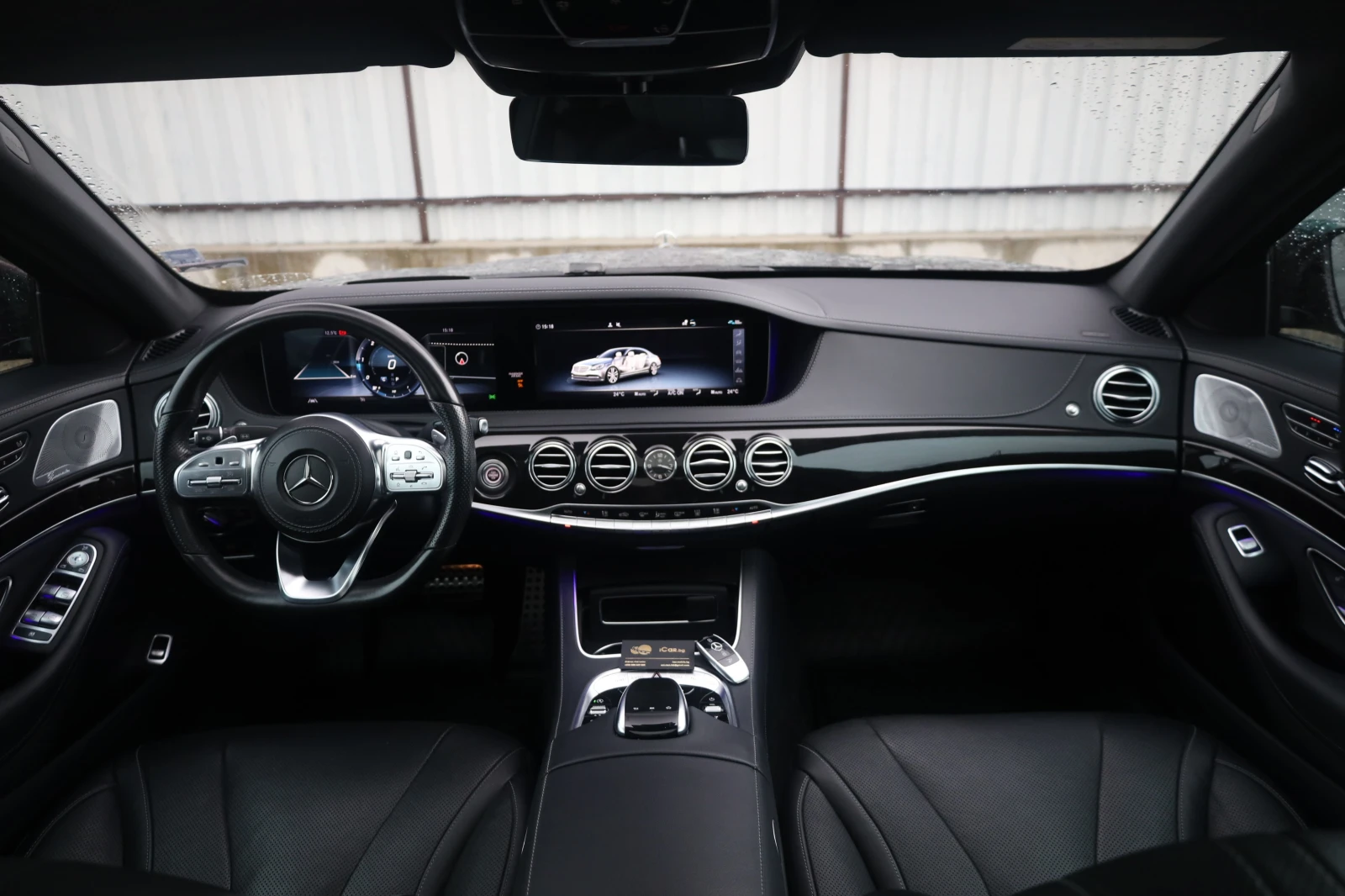 Mercedes-Benz S 400 d L 4M AMG MASSAGE TVBURM 360 NIGHT SoftC iCarbg | Mobile.bg   11
