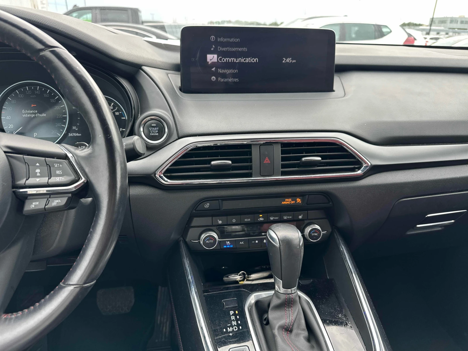 Mazda CX-9 * AWD * CARFAX * БЕЗ ПЪРВОНАЧАЛНА ВНОСКА, снимка 9 - Автомобили и джипове - 56093262
