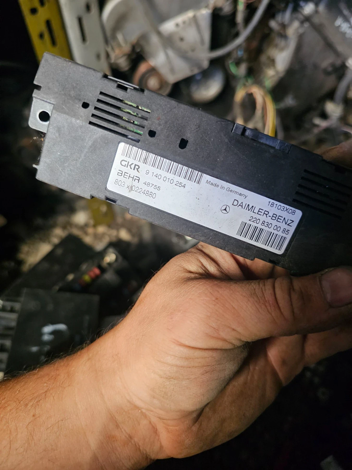 2208300085 Mercedes 9140010254 48755 Модул климатик 