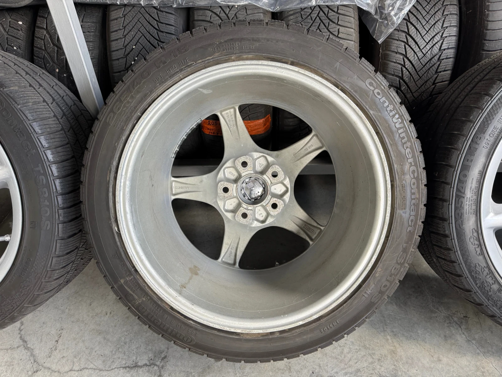 Гуми с джанти Continental 265/40R18, снимка 3 - Гуми и джанти - 55950309