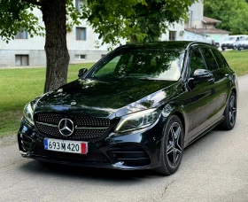 Обява за продажба на Mercedes-Benz C 220 4MATIC* 4X4* AMG LINE* PANORAMA* DIGITAL* BURMESTE ~37 300 лв. - изображение 1