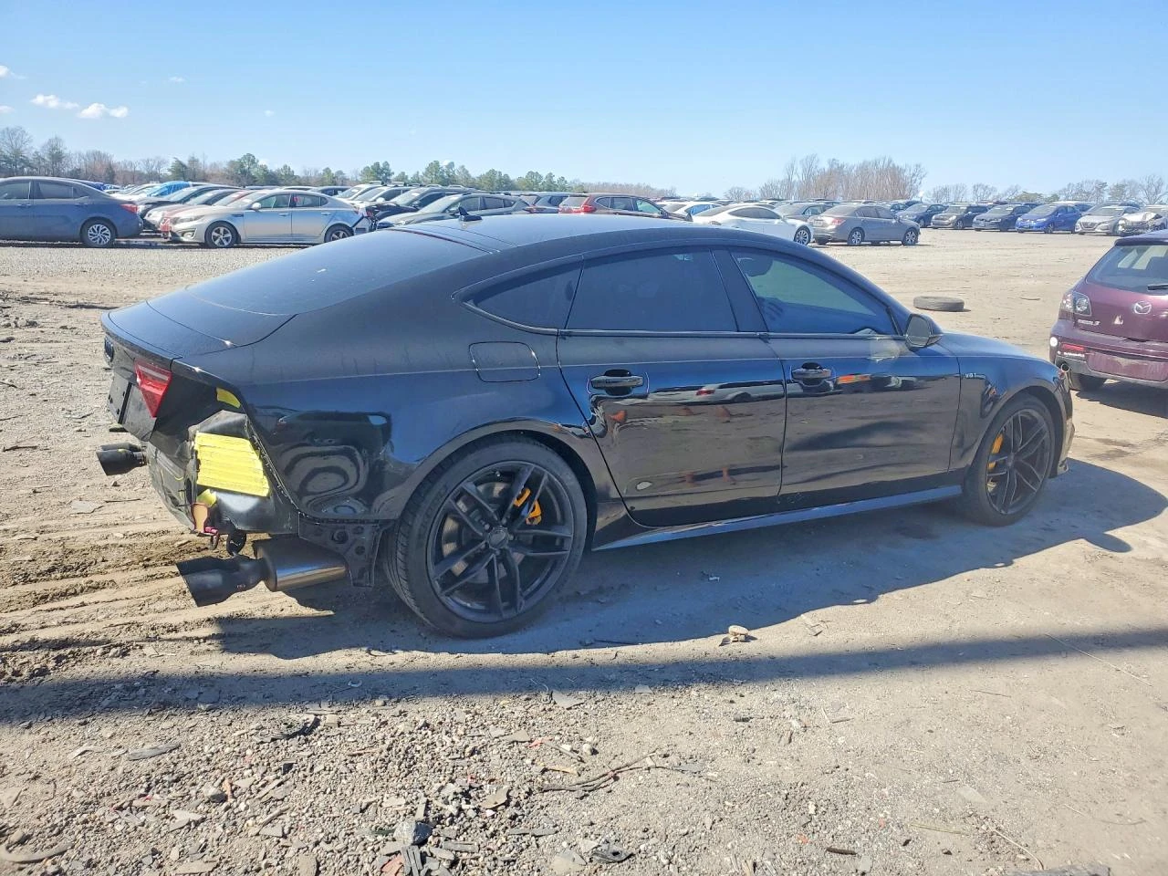 Audi S7 * PRESTIGE* КОЖА* HEAD-UP* ПОДГРЕВ* , снимка 3 - Автомобили и джипове - 53991575