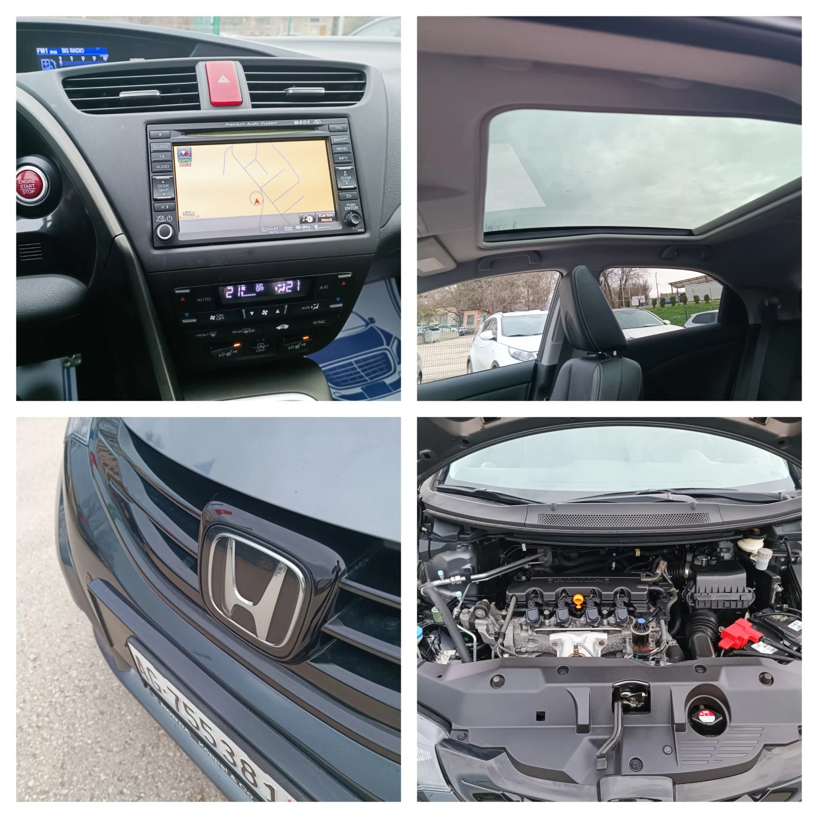 Honda Civic 1.8i-140кс-ШВЕЙЦАРИЯ-РЪЧКА-ДИСТРОНИК-FULL екстри, снимка 17 - Автомобили и джипове - 54001133