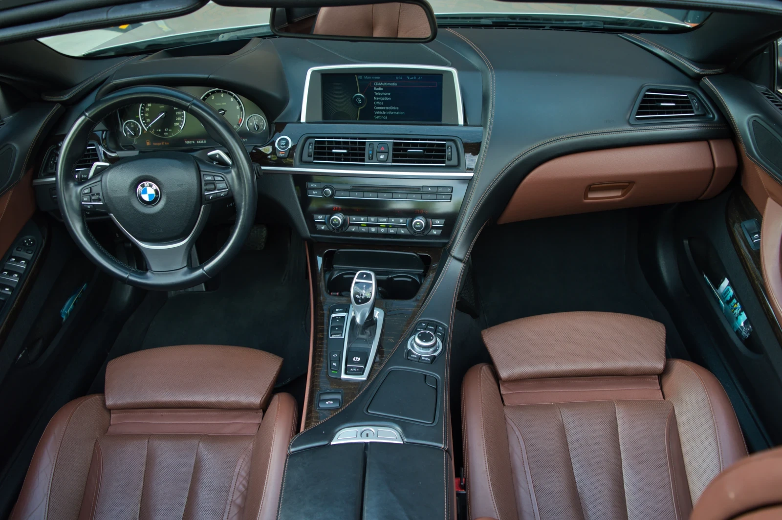 BMW 640 i Convertible, снимка 8 - Автомобили и джипове - 54649809