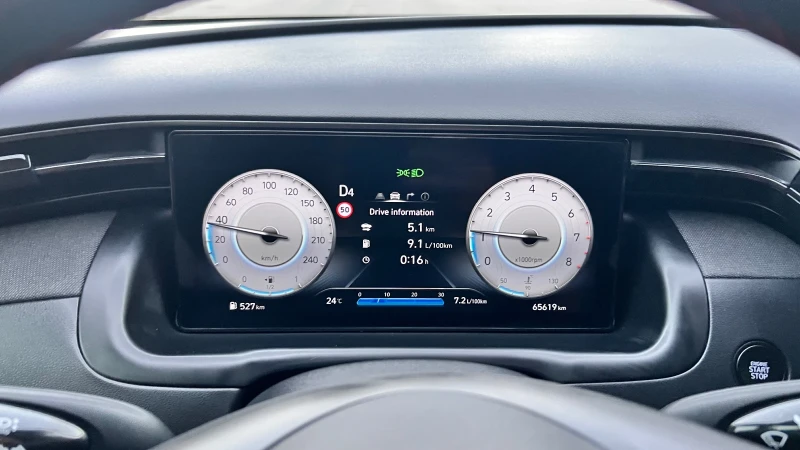 Hyundai Tucson 1.6T-GDI Mild Hybrid DCT, снимка 9 - Автомобили и джипове - 52395807